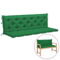 Almofadão para Cadeira de Baloiço 180 cm Tecido Verde