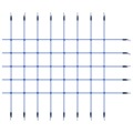 Rede de Escalada 200x150 cm Azul