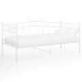 Sofá-cama 90x200 cm Metal Branco
