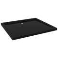 Base de Chuveiro Retangular 80x90 cm Abs Preto