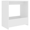 Mesa de Apoio 50x26x50 cm Contraplacado Branco