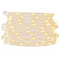 Cordão de Luzes com 120 Luzes LED 5 M Pvc Branco Quente