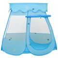 Tenda de Brincar Infantil com 250 Bolas 102x102x82 cm Azul
