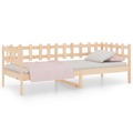Sofá-cama 90x190 cm Madeira de Pinho Maciça