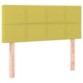 Cabeceira de Cama Tecido 100x5x78/88 cm Verde