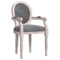 Cadeira de Jantar 54x56x96,5 cm Veludo Cinzento-escuro