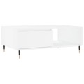 Mesa de Centro 90x60x35 cm Derivados de Madeira Branco