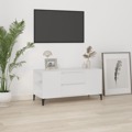 Móvel para Tv 102x44,5x50 cm Derivados de Madeira Branco