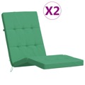 Almofadões P/ Cadeira de Terraço 2 pcs Tecido Oxford Verde