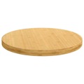 Tampo de Mesa Ø80x4 cm Bambu