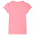 T-shirt para Criança Rosa-néon 92
