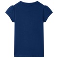 T-shirt Infantil Azul-escuro 92