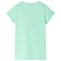 T-shirt Infantil Verde Brilhante 116