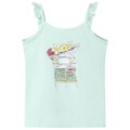 T-shirt de Alças para Criança Menta-claro 116