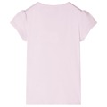 T-shirt de Manga Curta para Criança Rosa-suave 116