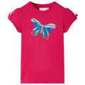 T-shirt para Criança Rosa-choque 116