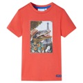 T-shirt para Criança Vermelho-claro 104