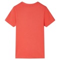 T-shirt para Criança Vermelho-claro 104