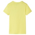 T-shirt Infantil com Estampa de Gelado Amarelo 104