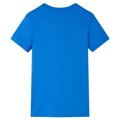 T-shirt para Criança com Estampa de Carros Azul 128