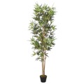 árvore de Bambu Artificial 828 Folhas 150 cm Verde