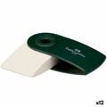 Borracha Faber-castell Sleeve Mini Capa Verde 12 Unidades