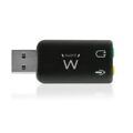 Adaptador de Som USB Ewent EW3751 USB 2.0