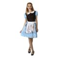Fantasia para Adultos Alice Halloween Donzela Criada XL