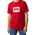 Camisola de Manga Curta Homem Hh Box T Helly Hansen 53285 162 Vermelho XS