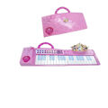 Piano de Brincar Disney Princess Eletrónico Dobrável Cor de Rosa