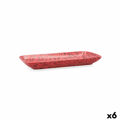 Recipiente de Cozinha Ariane Oxide Cerâmica Vermelho (28 X 14 cm) (6 Unidades)