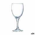 Copo para Vinho Luminarc Elegance Transparente Vidro 190 Ml 24 Unidades
