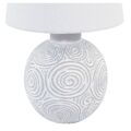 Lâmpada de Mesa Versa Branco Cerâmica 18 X 30 X 18 cm