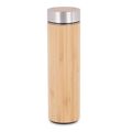 Termo 500 Ml Natural Metal Bambu (6 Unidades)