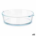 Recipiente de Cozinha com Pegas Transparente Vidro de Borosilicato 1,6 L 23 X 6 X 20 cm (12 Unidades)