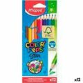 Lápis de Cores Maped Color' Peps Star Multicolor 12 Peças (12 Unidades)