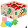 Puzzle Infantil de Madeira Disney 5 Peças 13,5 X 7,5 X 13 cm (6 Unidades)