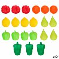 Conjunto de Alimentos de Brincar Colorbaby 21 Peças (10 Unidades)