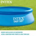 Cobertura de Piscina Intex 29021 Easy Set/metal Frame 290 X 290 cm Azul