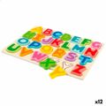 Puzzle Infantil de Madeira Woomax + 2 Anos 27 Peças (12 Unidades)