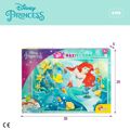 Puzzle Infantil Princesses Disney Dupla Face 60 Peças 70 X 1,5 X 50 cm (6 Unidades)