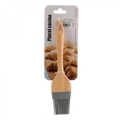 Pincel de Cozinha Cinzento Silicone Madeira (1,5 X 22 X 4,7 cm)