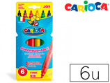 Marcador Carioca Joy Caixa de 6 Cores