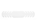 Ajustador Mascara Silicone Flexível 3 Posições de Ajuste Cor Branco 19,4x1,80 cm