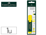 Marcador Faber Castell Fluorescente Textliner 48-07 Amarelo Blister de 1 Unidade