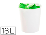 Cesto de Papeis Archivo 2000 Ecogreen Plástico 100% Reciclavel 18 Litros Cor Branco Pastel
