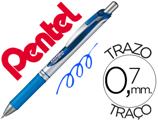 Caneta Pentel bl77 0,7 mm Energel Rectractil Azul