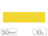 Símbolo Adesivo Tarifold Pvc Tira Longitudinal Delimitação de Chão 50 mm Amarelo Pack de 10 Unidades