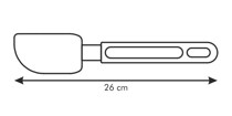 Espatula Silicone Delicia Tescoma