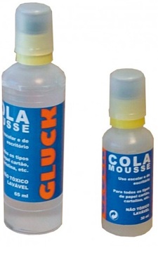 Cola com Esponja Mousse 65ml Gluck
